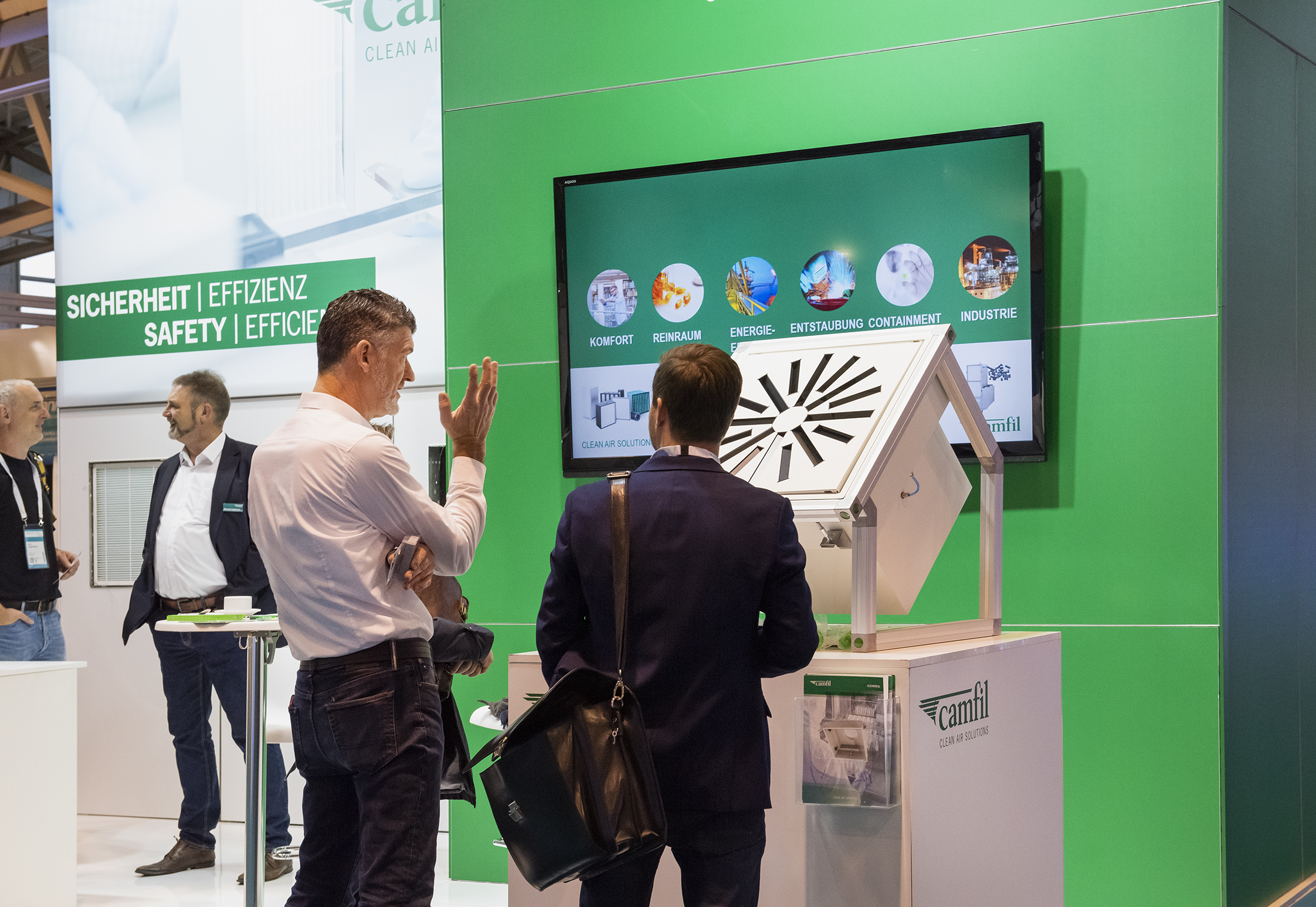 Energy efficiency is high on the agenda at Cleanzone. Source: Messe Frankfurt/Petra Welzel