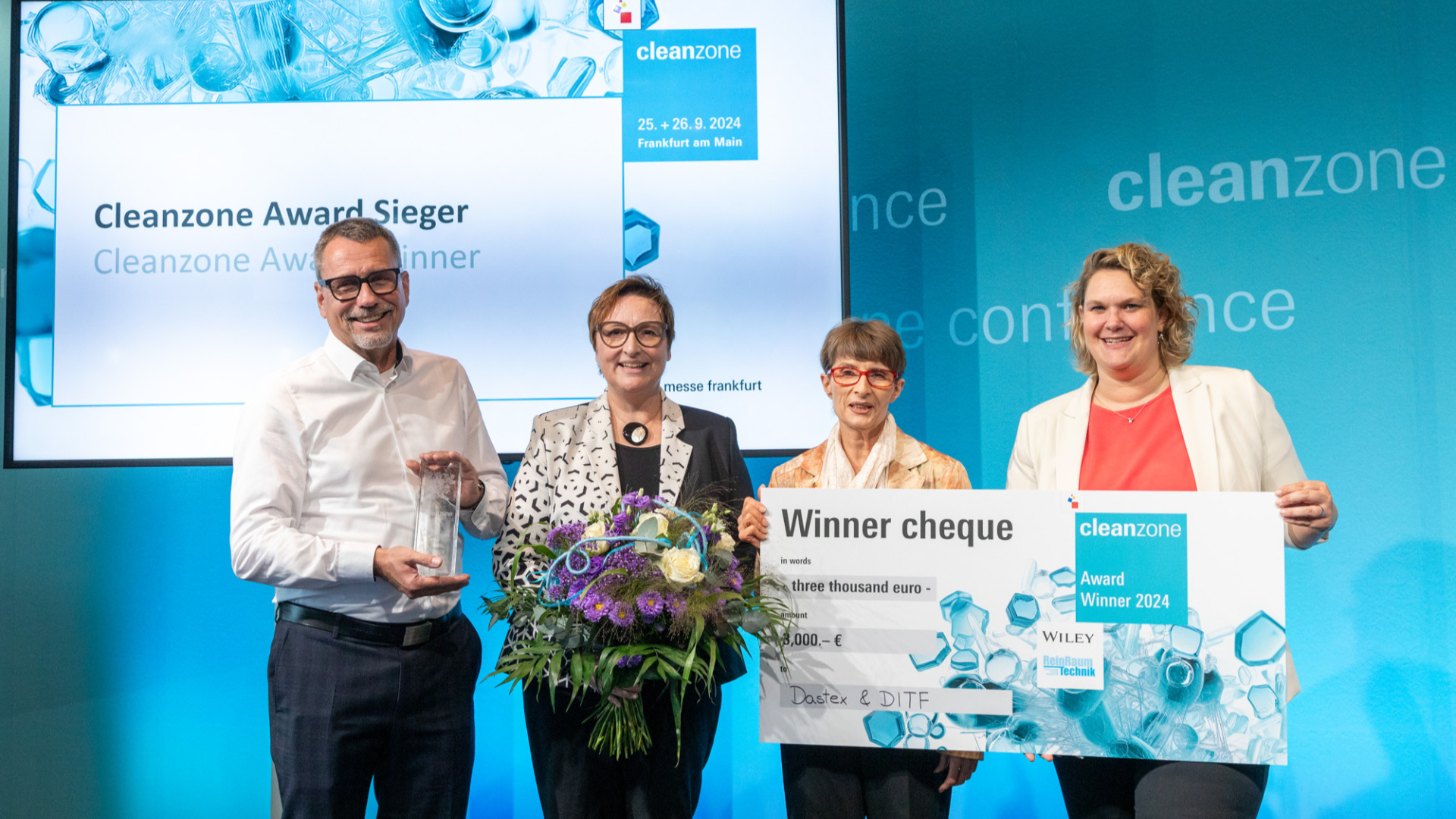 Cleanroor Award Winner / Dastex und DITF