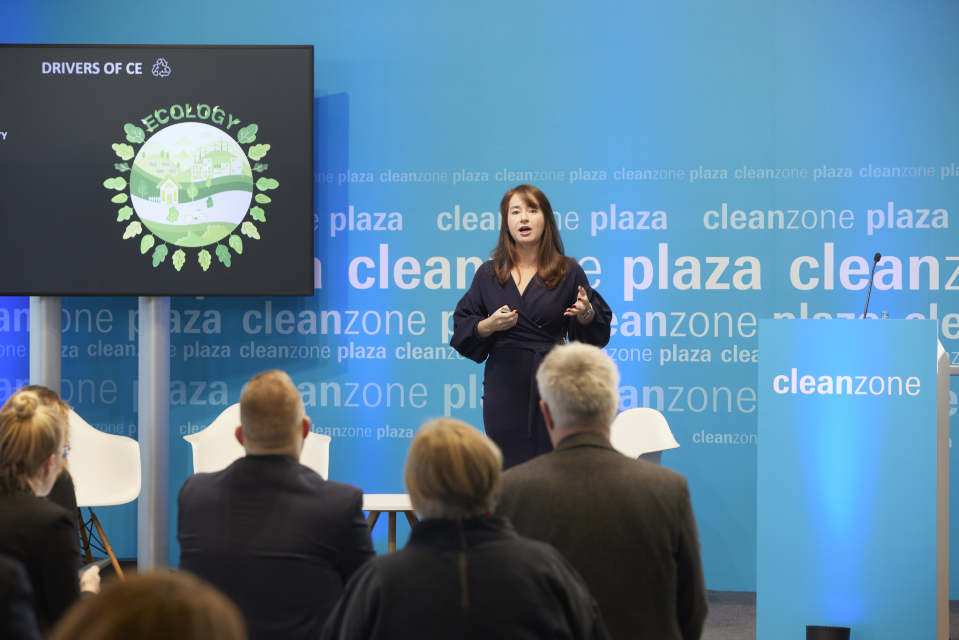 Zuhörer beim Cleanzone Kongress