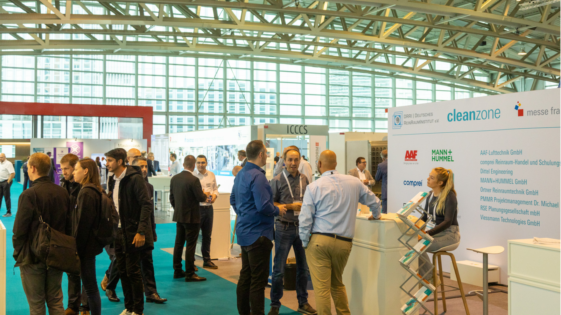Messegespräche auf der Cleanzone