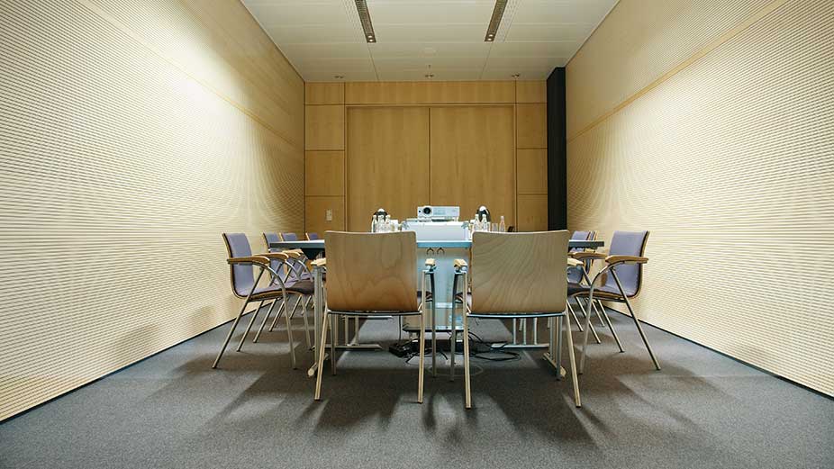 Conference, meeting and storage rooms